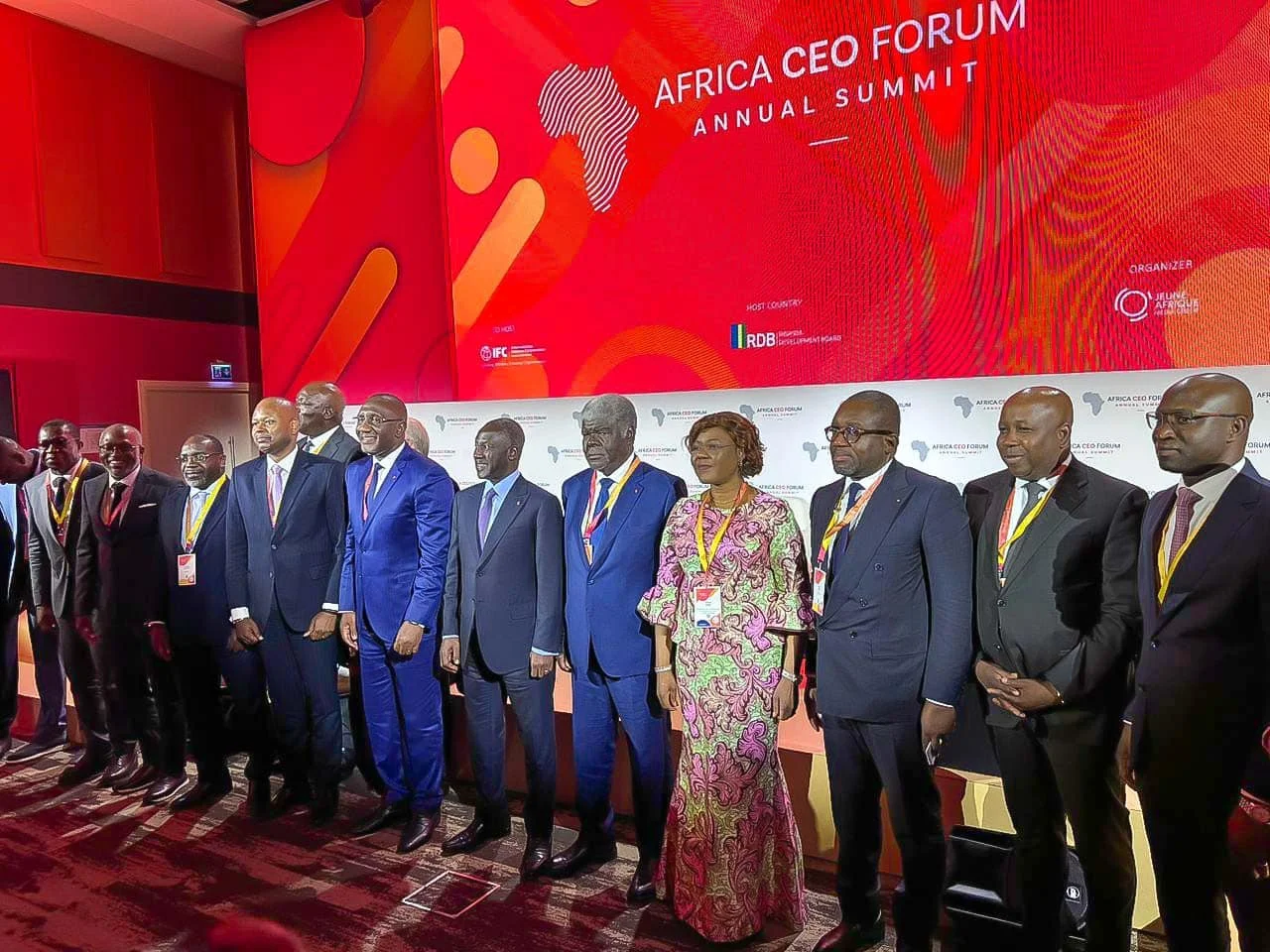 Le Président du CNP-PPP à l’AFRICA CEO FORUM 2024